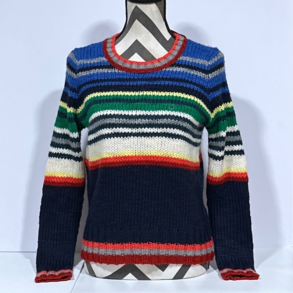American Eagle Outfitters Women’s Retro Pullover Knit Striped Sweater Size M NWT